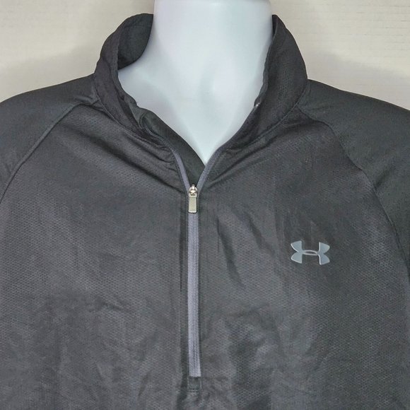 Under Armour Other - Under Armour Long Sleeve 1/4 Zip, Dark Grey. Large